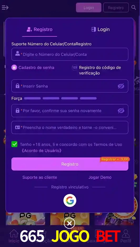 665 JOGO BET